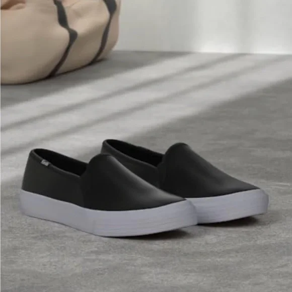 Keds Black Slip-On Casual Sneakers - Picture 3 of 7